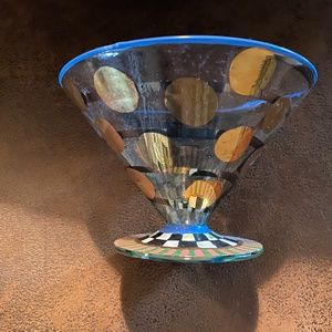 MACKENSIE CHILDS SORBET GLASS